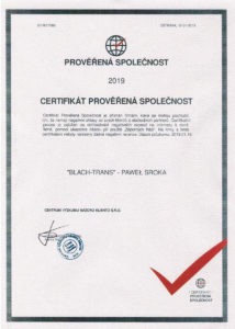 certificat 2019